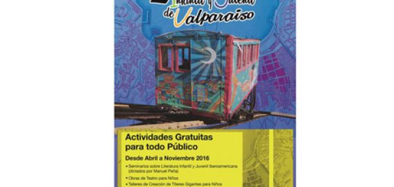 Con actividades abiertas a la comunidad se realizará 2ºfestival de literatura infantil y juvenil de Valparaíso