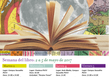 Invitan a participar en Semana del Libro organizada por Escuela de Pedagogía e Instituto de Literatura