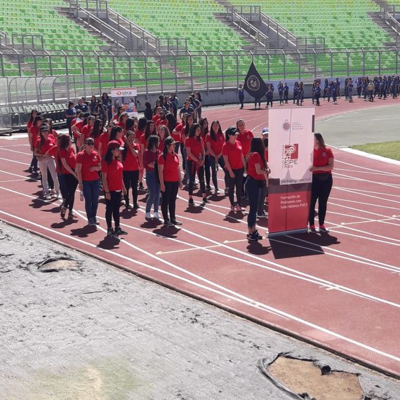 Alumnas de Educación Especial participan como voluntarias en Olimpiadas Especiales